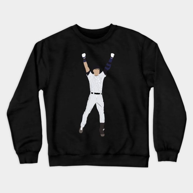 Derek Jeter Hall of Fame Crewneck Sweatshirt by Hevding